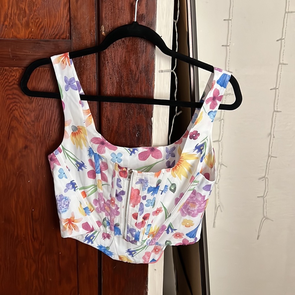 Floral corset - Picture 2 of 3